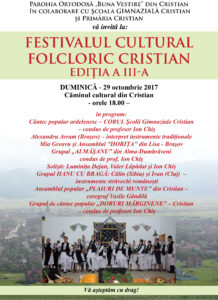 Read more about the article Invitație la Festival – 29 octombrie