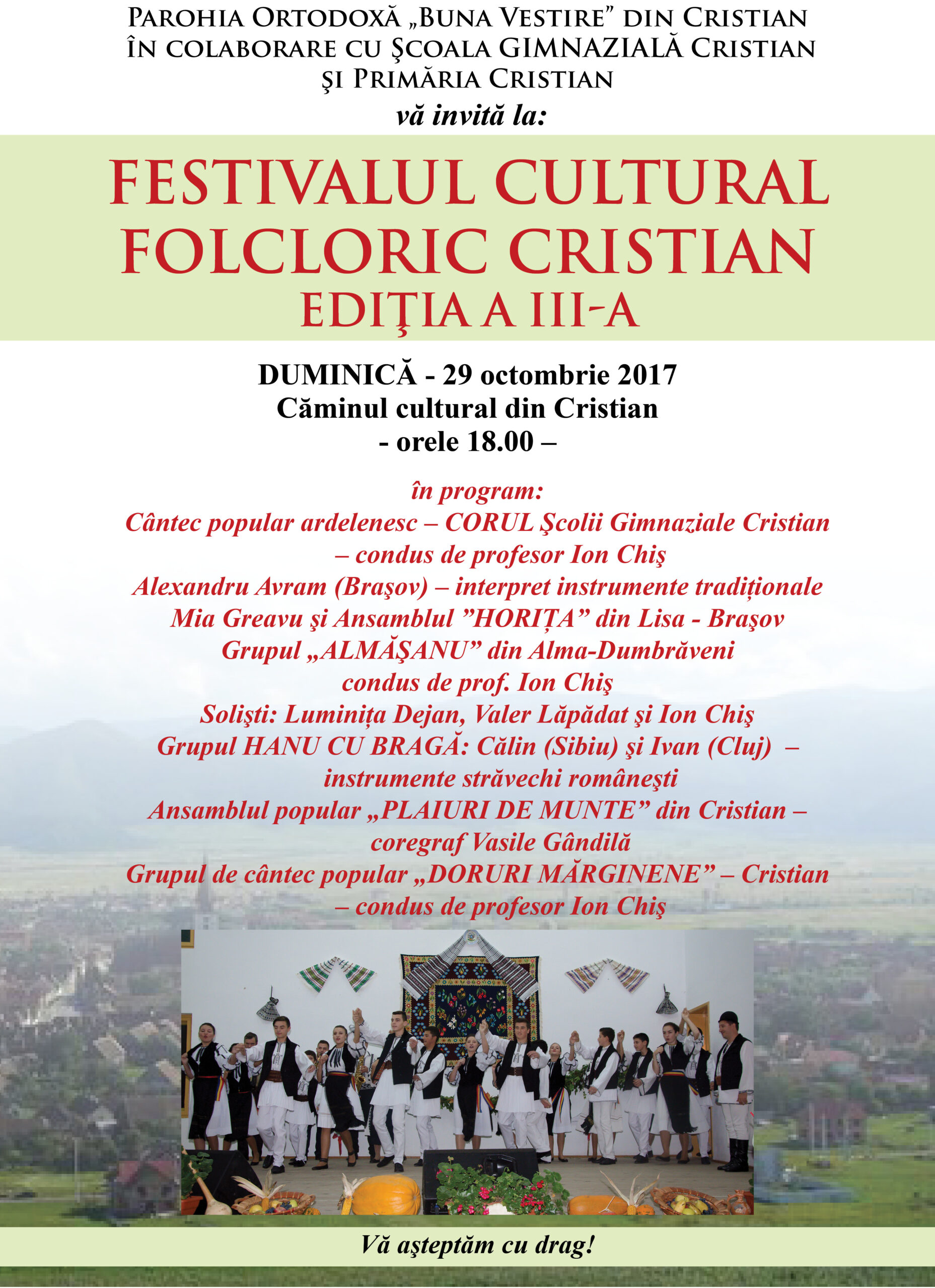 You are currently viewing Invitație la Festival – 29 octombrie